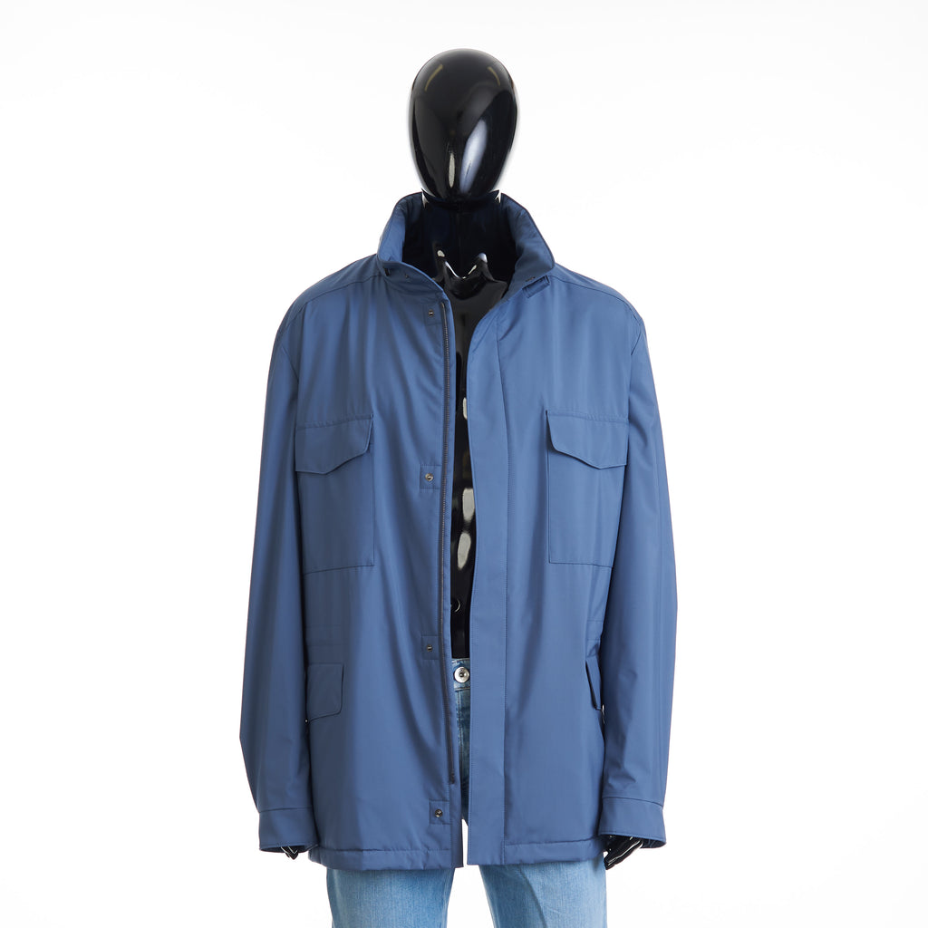 Scanda Blue Windmate Traveller Jacket -Technical Fabric - Storm System ...