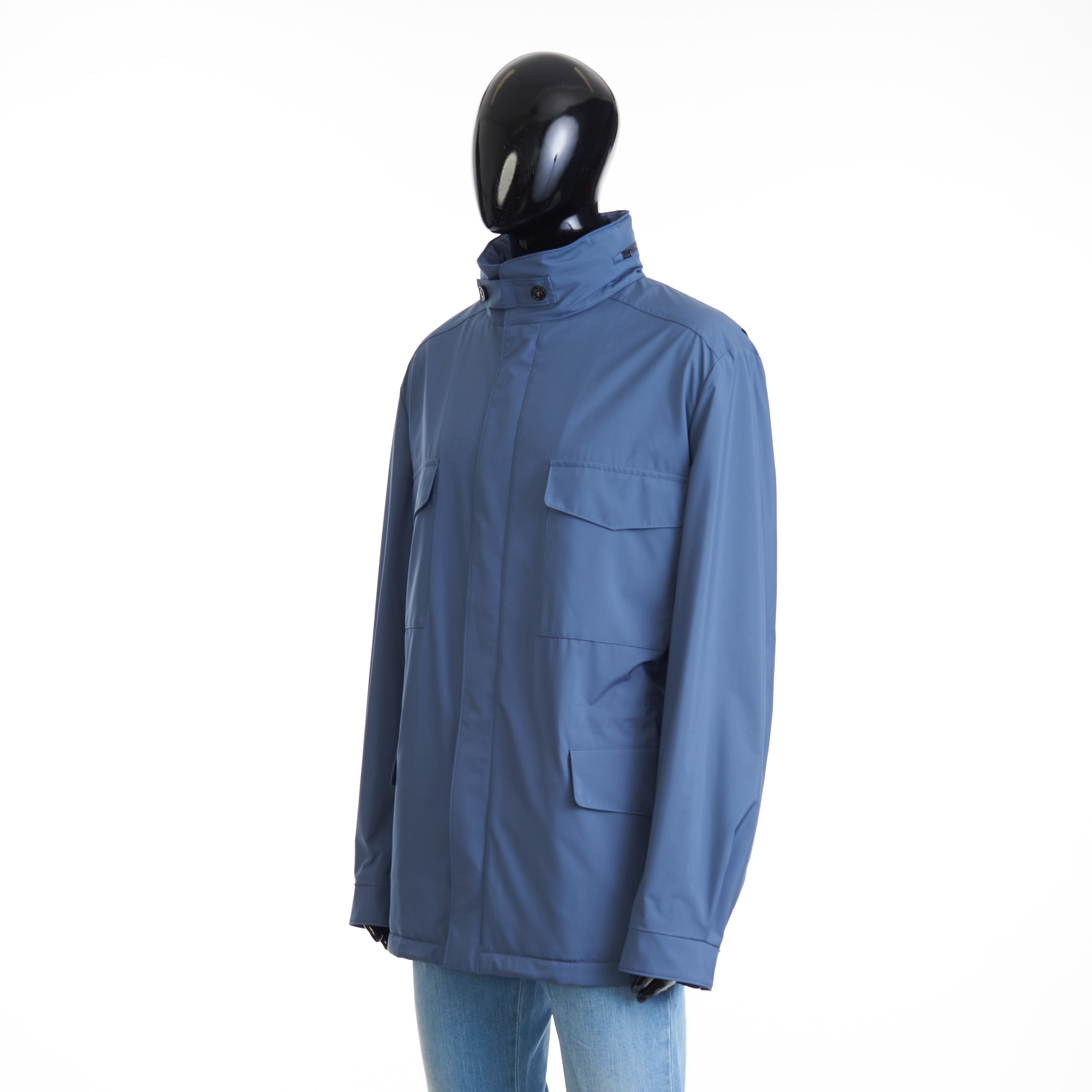 Scanda Blue Windmate Traveller Jacket -Technical Fabric - Storm System ...