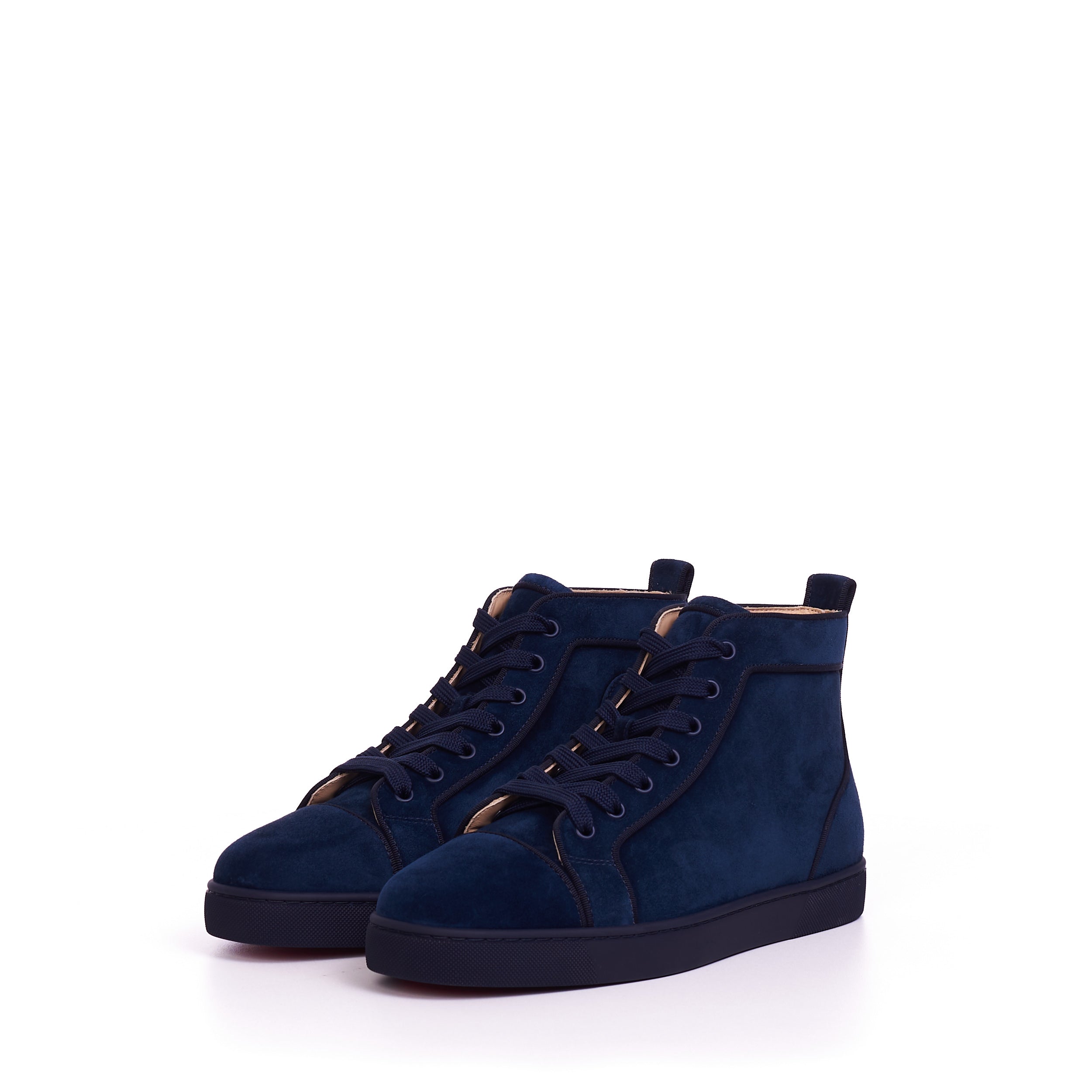 Louis - Sneakers - Suede calf - Marine - Christian Louboutin